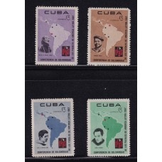 CUBA 1967 SERIE COMPLETA DE ESTAMPILLAS NUEVAS MINT 8 EUROS